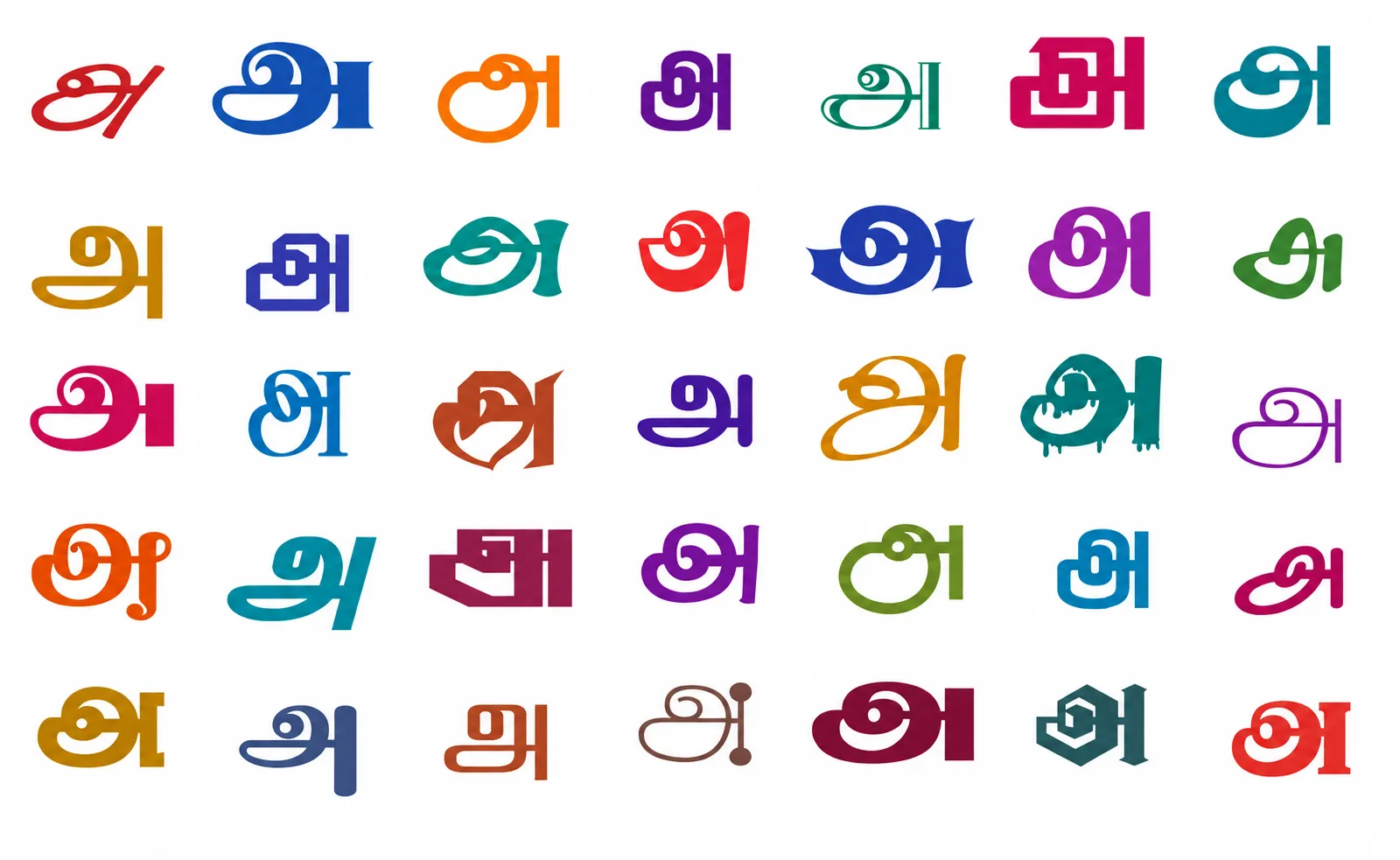 Tamil Fonts